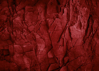 Full frame shot of red rock