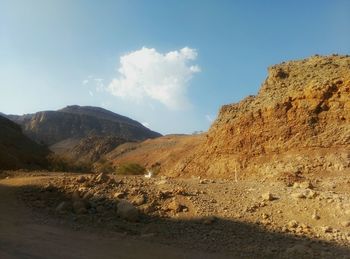 Panoramic view of landscape against sky