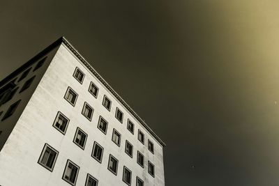 Low angle view of building against sky
