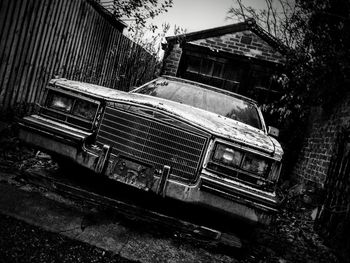 Abandoned vehicle