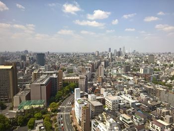 View of cityscape