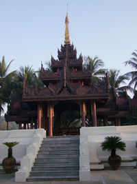 Temple against sky