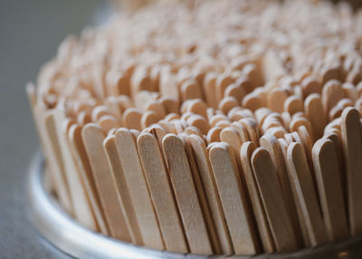 Close-up of cake