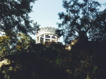 Low angle view of built structure