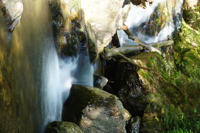 Waterfall in forest