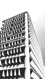 Low angle view of modern building against sky