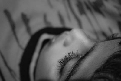 Close-up of woman