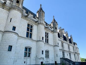 Low angle view of historical building against sky