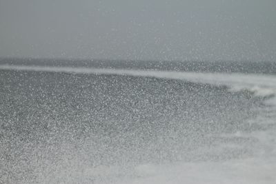 Full frame shot of frozen water