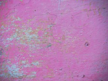 Full frame shot of pink wall