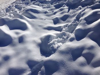 Close-up of snow