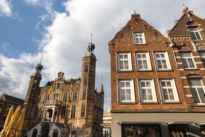 Low angle view of cathedral against sky