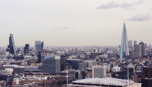 Skyscrapers in city