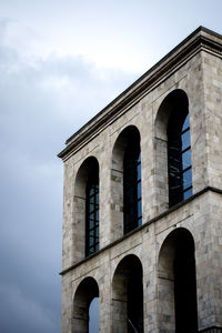 Low angle view of historical building against sky