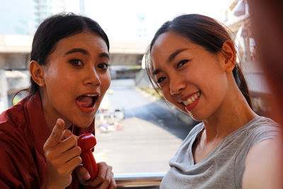 Portrait of happy boy