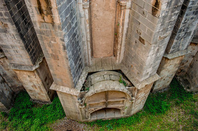 Low angle view of old building