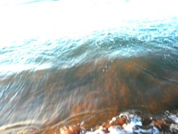 Close-up of sea waves