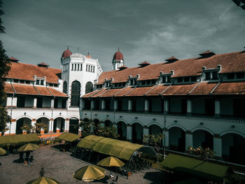 View of buildings in city