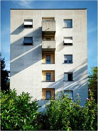 Low angle view of building against sky