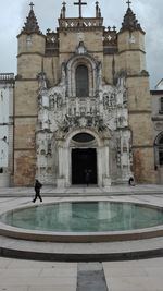 Facade of historic building