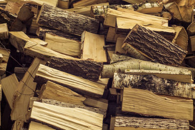 Stack of firewood