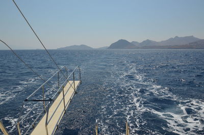 Yacht deck details and design the elements