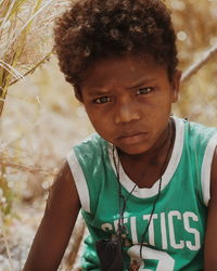 Portrait of boy