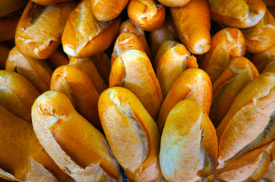 Full frame shot of fruits for sale at market stall