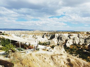 Panoramic view of landscape against sky
