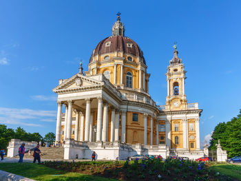 Cathedral against blue sky