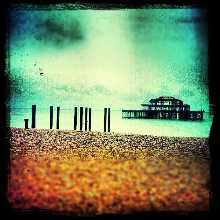 West Pier - Practice Shot, Winter 2012..