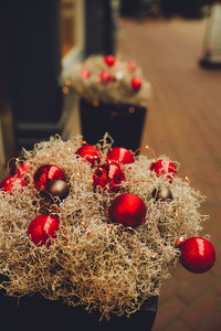 Christmas market decorations