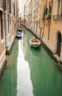 Canal amidst buildings in venice  city