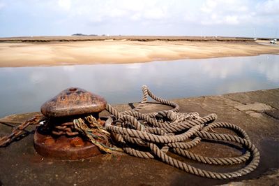 Panoramic view of sea against sky