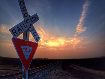 Road passing through landscape