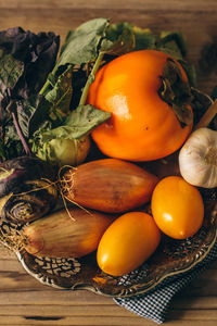 Close-up of fruits in bowl