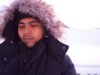 Portrait of young woman