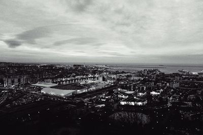 Aerial view of cityscape