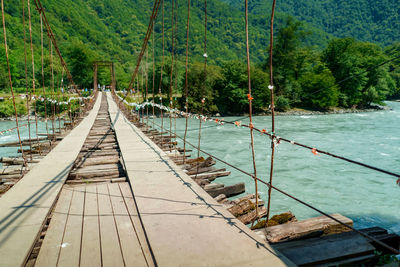 Bridge over river