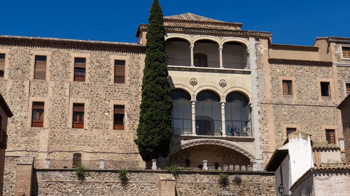 Low angle view of building against sky