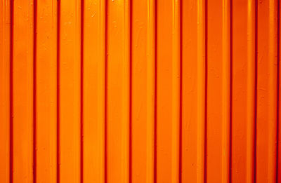 Full frame shot of yellow corrugated iron
