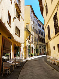 Street amidst buildings in city