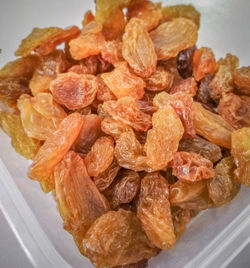 Close-up of meat in plate