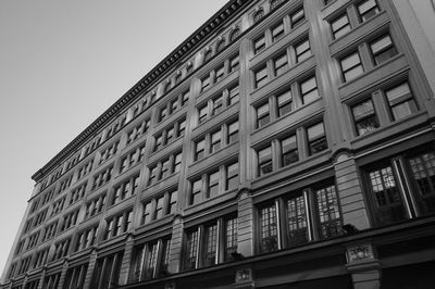 Low angle view of building against sky