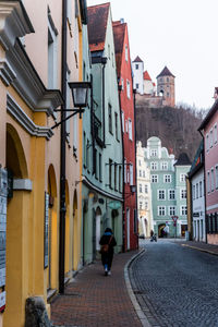 People walking on street