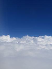 Low angle view of clouds in sky