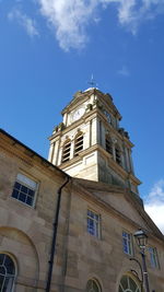 Low angle view of building against sky