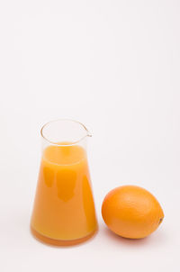 Oranje juice and fruit