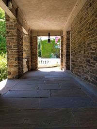 Corridor of building