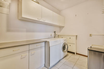 Interior of bathroom